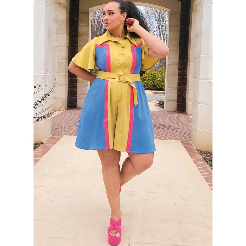 Know Me Misses' and Women's Short Romper and Floor Length
