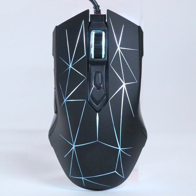 AJAZZ Wired Mouse USB RGB Desktop Laptop Gaming Adjustable DPI
