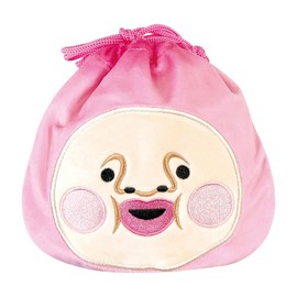 Tees Factory KD-5530369KM Plush Drawstring Cocklemojiri H6.3 x 6.3 inches (160 x 160 mm)
