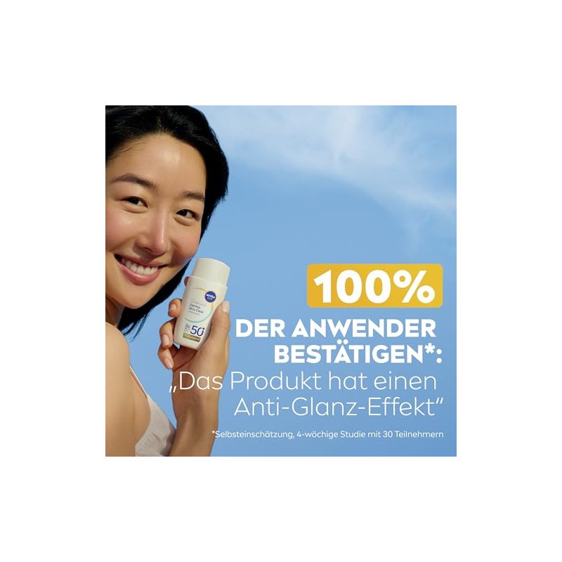 NIVEA SUN UV Gesicht Experte DermaSkin Clear UV-Fluid 50+ 40ml