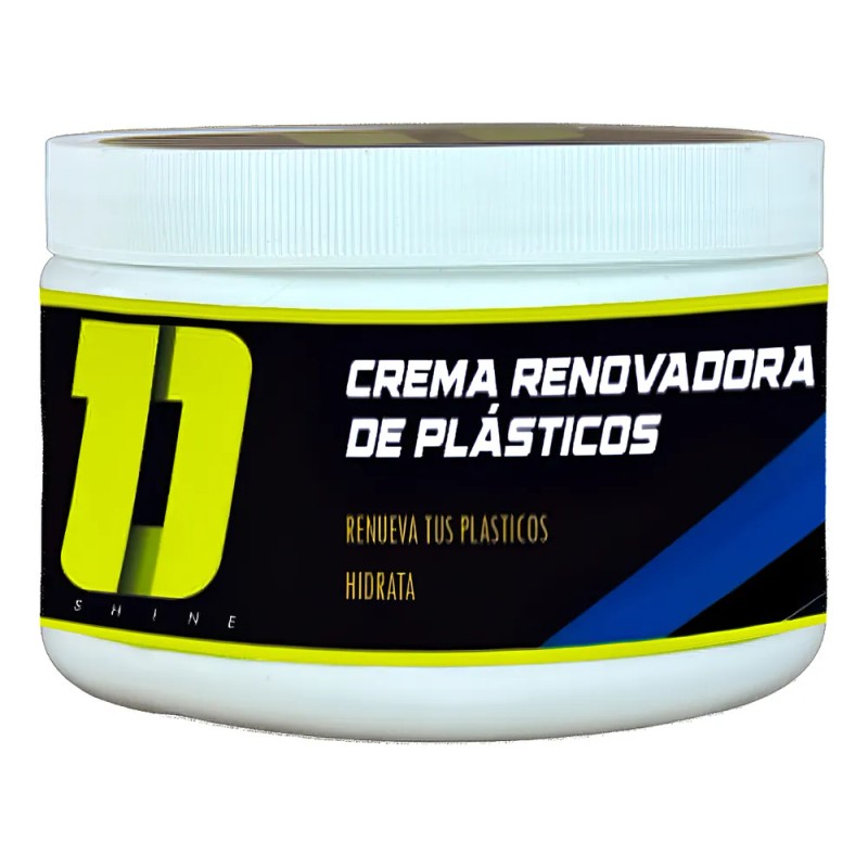 Crema Restaurador De Plasticos Once Shine Para Interiores Blanco