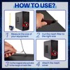 Woanger 1 Pcs 1000 x 300 mm DIY PC Case