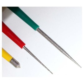 JEWEL TOOL Precision Tweezer Magnifier & Bead Reamer Set | 6X Magnification | 3 Bead Reamers