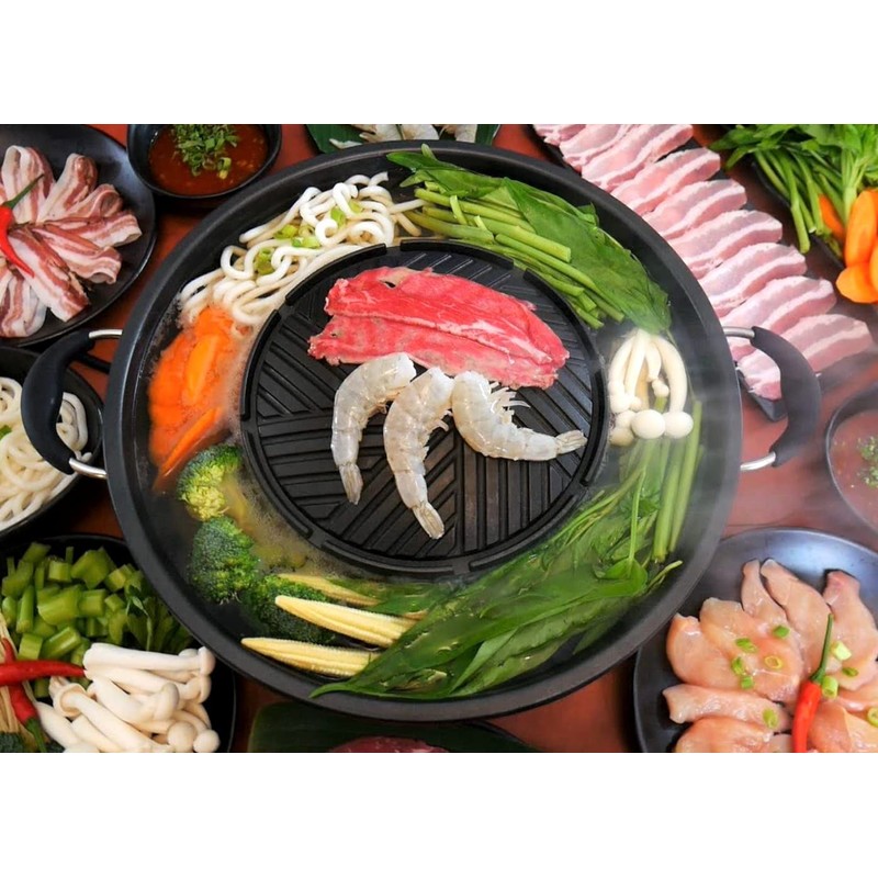 TomYang BBQ & hot pot - Tableware for 2 people.