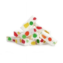 Italian Jujube Nougat Candies - Soft & Chewy With Fruity Jelly Beans Gift - Bulk Bags By Lyza's Sweets & Treats (14 Ounce, Original)