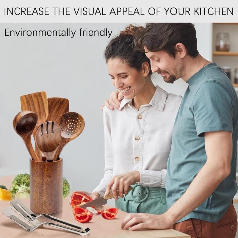 Wooden Spoon,Spatula Cooking Utensils