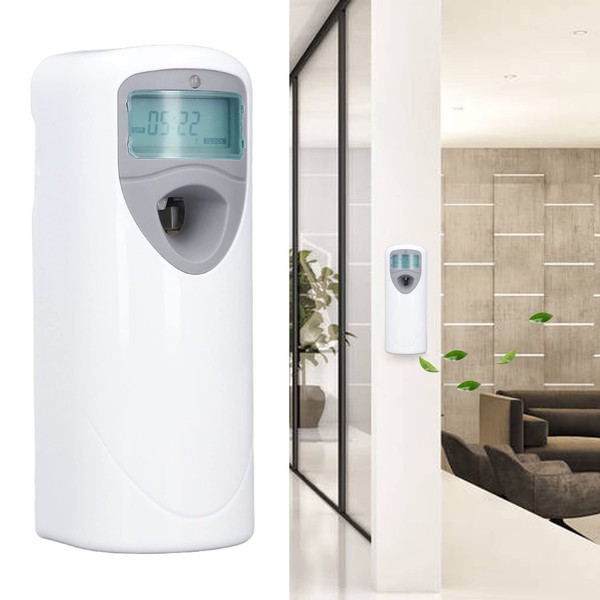 Topyond Automatic Air Freshener Spray Dispenser, Wall-Mounted Adjustable Fragrance Diffuser,