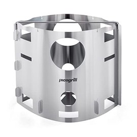 Picogrill 239 Wood Stove and Grill with Skewer, for 1-2 Persons