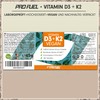 Vitamin D3 K2 Vegan - 360 Tablets with 5000 IU