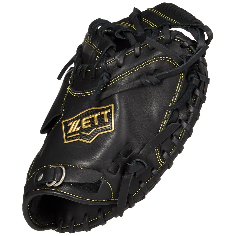 Zett BRCB35512 Soft Baseball Catcher's Mitt, Soft Steer for Catchers,