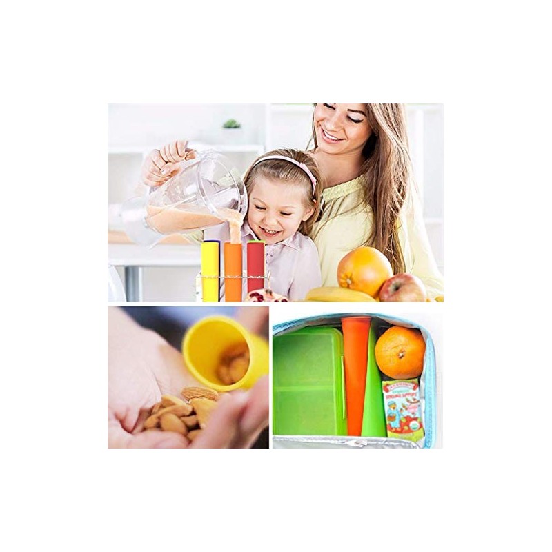 U Chef Juego de moldes de silicona para hacer paletas