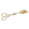 Square Head Retro Zinc Alloy Bread Tongs Buffet Tongs Baking