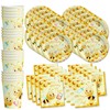 Mommy to Bee Baby Shower Party Supplies Set Plates Napkins