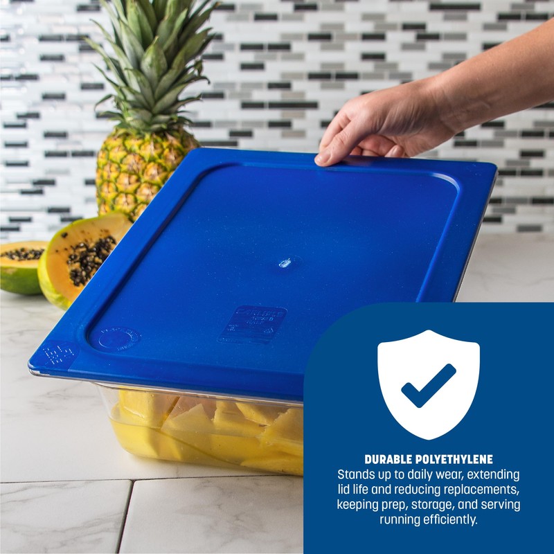 Carlisle FoodService Products StorPlus Smart Lid, Cover for Half Size