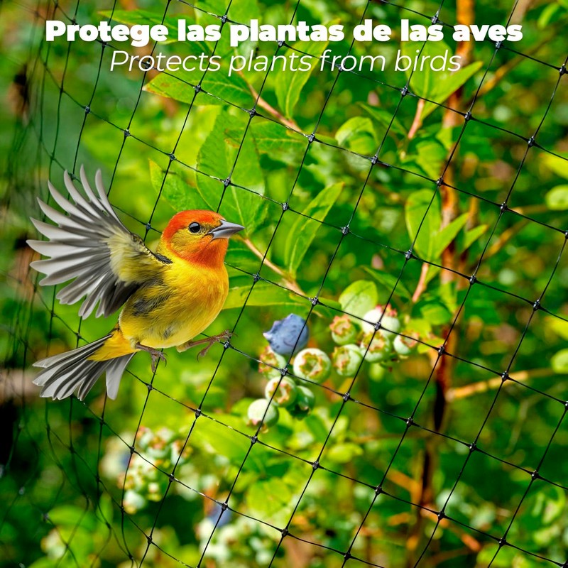 BOP-Schutznetz, 16 x 16 mm, 40 g/m², 1 m x