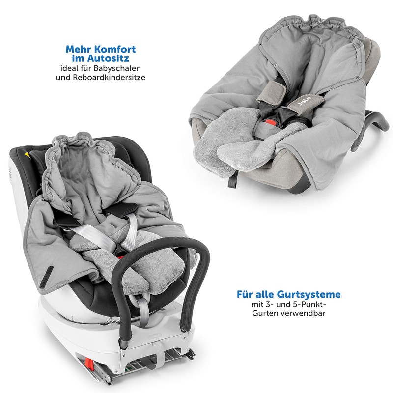 ZAMBOO Winter Baby Car Seat Wrap Blanket with Legs and