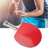 Table Tennis Paddle Double Sided Rubber Training Handshake Table Tennis