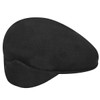 kangol Herren Wool 504 Earlap Mütze, Schwarz, L