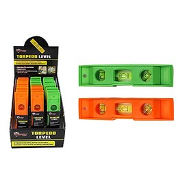 Diamond Visions Max Force 2221534 Torpedo Level in Assorted Colors (2 Levels)