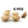 Wood knobs Extra Large 2 inch Big Wooden knob for