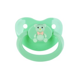 Big Adult Sized Pacifier - Cute Bear (Green)