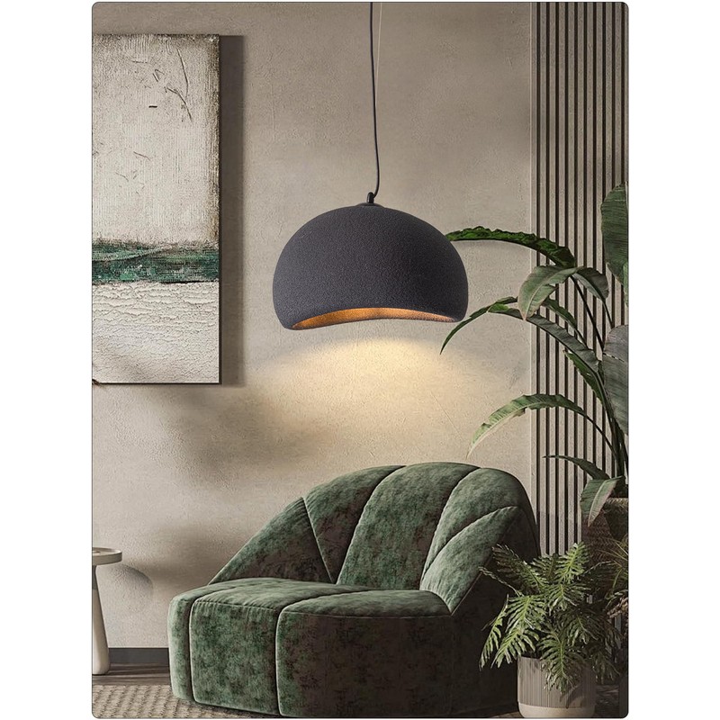 DARYEWO Wabi Sabi Pendant Light Fixture for Kitchen Island Dining