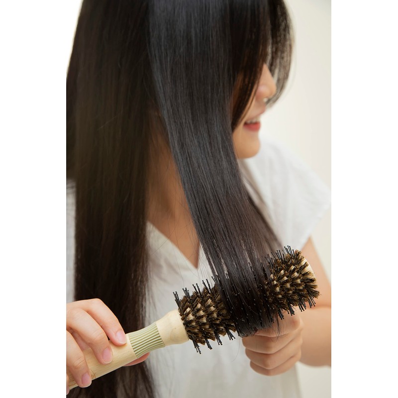 Kinugawa Company Go Shiny Roll Brush L Size 2850 Hair