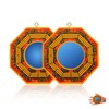 NIIIYTYB 2Pcs Bagua Mirror for Feng Shui 4 Inch Outdoor