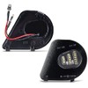 Gempro 2Pcs LED Side Mirror Puddle Light Lamps Assembly for