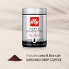 Illy Coffee, Ground Drip Forte, Extra Dark Roast, 100% Arabica