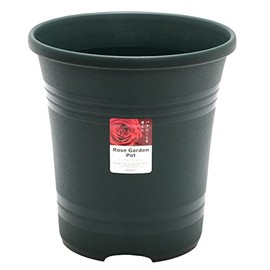 Yamato Pla Rose Garden Pot Type 36 Dark Green Diameter 36 cm No. 12