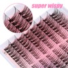 Fyonas Wispy Lash Clusters Eyelash Clusters Natural Look Cluster Eyelash