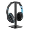 Soporte para audífonos BEIFAN 2509-1 Gamer Negro Plástico 10x20x10cm