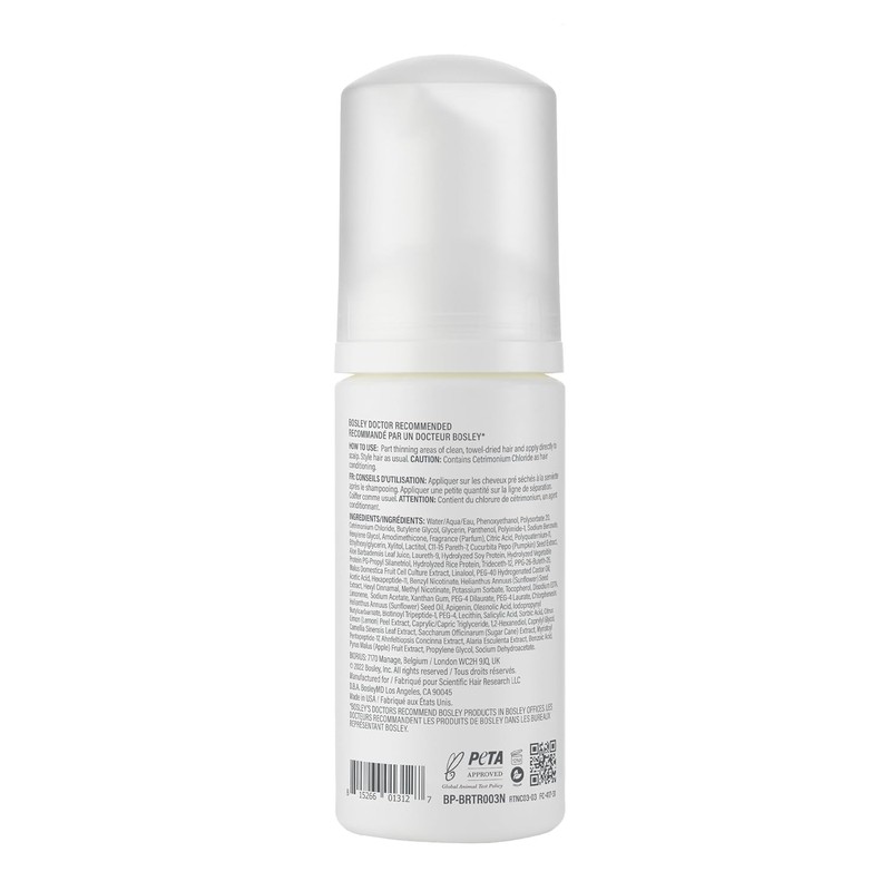 BosleyMD Thickening Treatment, Liquid Foaming Treatment to Restore Visibly Thinning