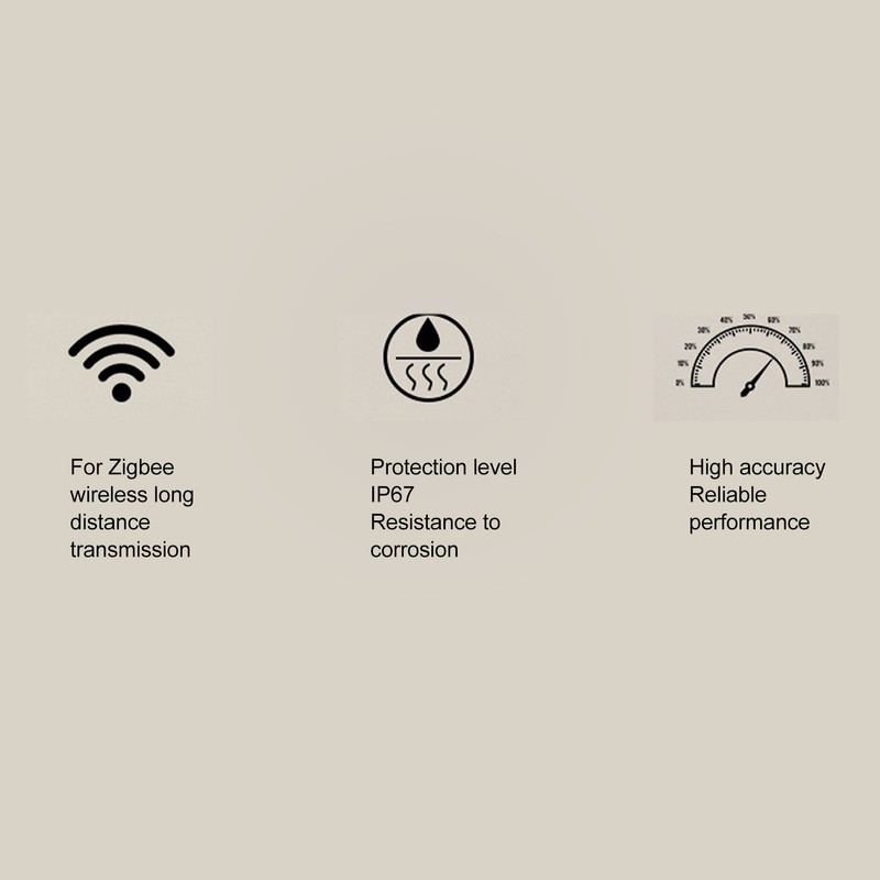 Wireless Soil Sensor Temperature and Humidity Measuring Tool for Zigbee