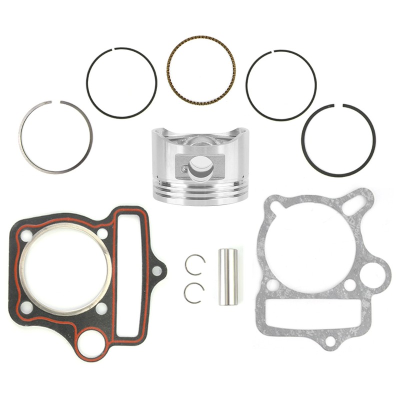 125cc 54mm Engine Parts Piston Set Rings Gaskets Fit for