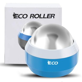 iECO Cryosphere Cold Massage Roller Ball - Massage Ball for Cold & Heat Relief, Myofascial Release, Trigger Point Therapy, Muscle Knots - Deep Tissue Ice Massager