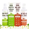 Ruidehut™Dog Potty Training Spray & NO-GO Area Spray 8oz Ea.,