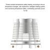 Portable Heater Mini Desktop Quick Heat Intelligent Temperature Control Space