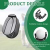 3 PCS Golf Ball Retriever, Golf Ball Picker Upper,Black Golf