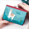 Striefchen® Children's Wallet with Llama Motif and Name of Choice,