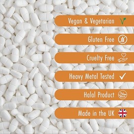 Refined Nutrition Vitamin C 1000mg Tablets – 90 Vegan & Vegetarian Tablets | High Strength Vitamin C with Rose Hip | Immune Support | Once Daily | Made in the UK