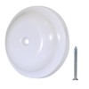 SUPPLY GIANT Bell Cleanout Cover, 7-1/4-Inch, Plastic, 7-1/4