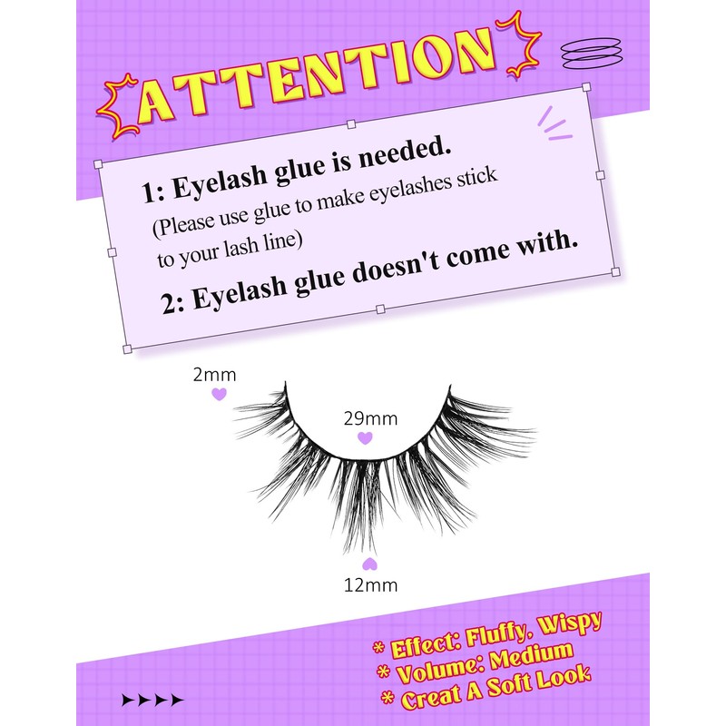 Fluffy Eyelashes, Cat Eye Eyelashes, Lifting False Eyelashes, Curly Natural