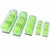 WOYISEPG 5Pcs Magnetic Small Bubble Level Set 29mm/40mm/52mm Multi-sizes Square
