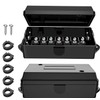 Nilight 2PACK 7 Way Electrical Trailer Junction Box 7 Gang
