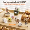 NIIMBOT Labels, Red and Black Printed Labels for B21Pro Only,