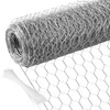 Chicken Wire 15.7 in x 590.5 in Poultry Wire Netting