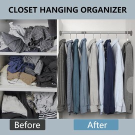 Hershii Expandable Window Shower Curtain Tension Rod Oval Head Clothes Hanging Bar Rail for Closet Wardrobe, No Drilling, 25.4mm Pipe Diameter