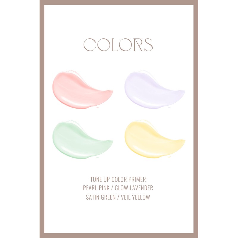 Ririmew Tone-Up Color Primer [Rino Hajihara Cosmetics / Primer] (Glow